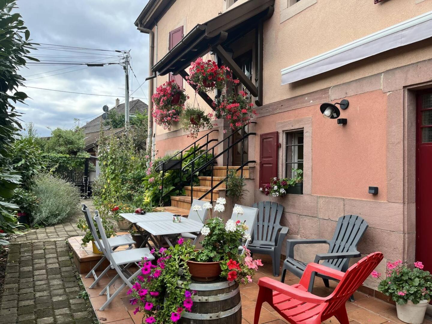 Gite La Glycine, Moderne Tres Propre 3 Lits Soultz-Haut-Rhin Eksteriør bilde